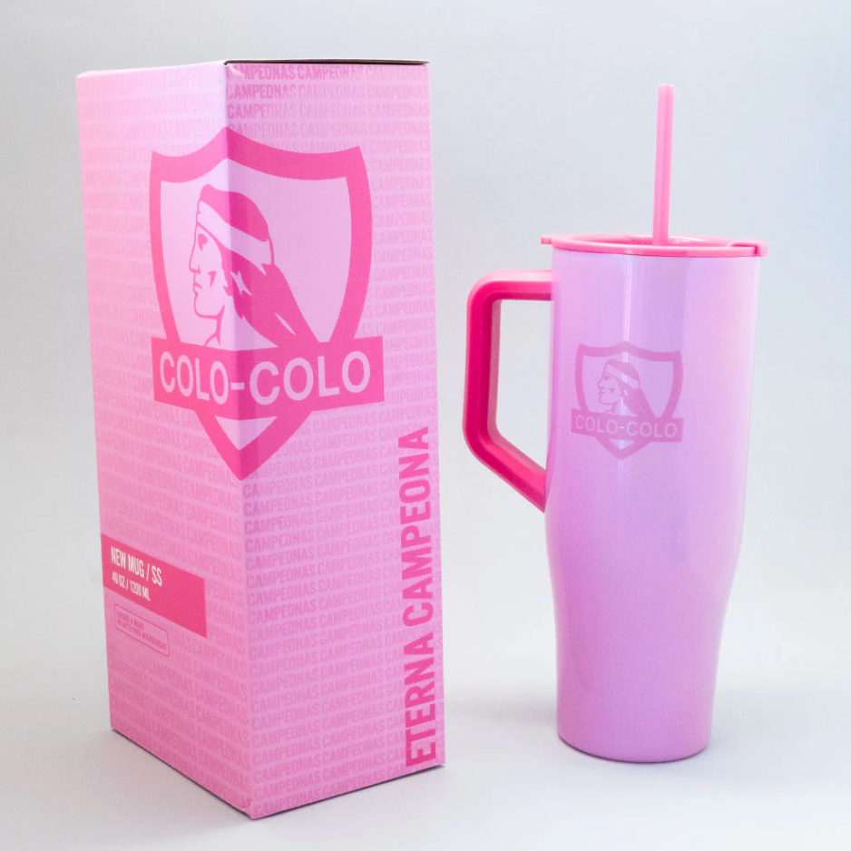 x Mayor Mug New 40oz Pink Colo Colo