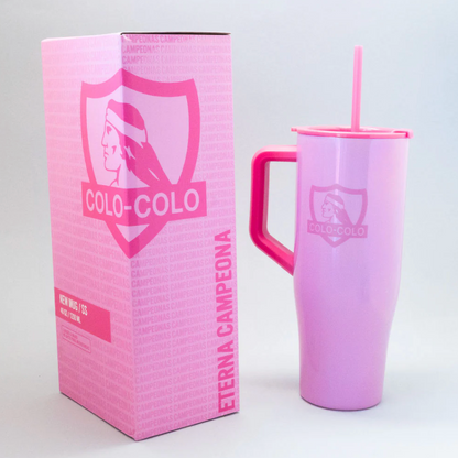 x Mayor Mug New 40oz Pink Colo Colo