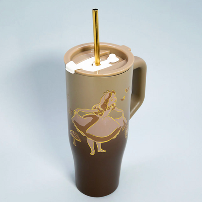 Mug Termico 40oz Alicia en el Pais de las Maravillas