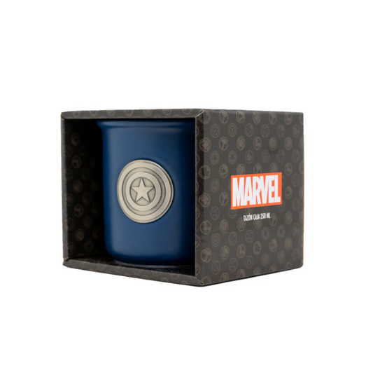 Tazon Caja 350ml Marvel Capitan America