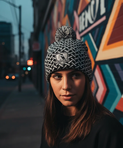 Gorro Pompon Colo Colo