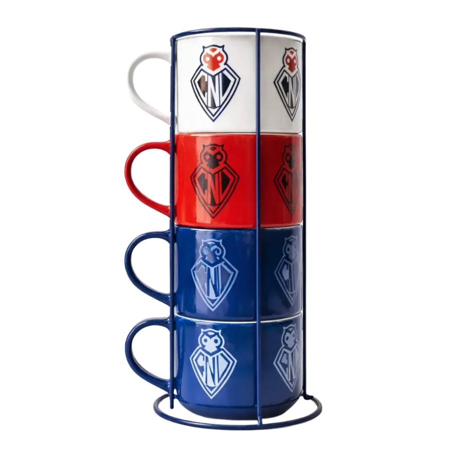 x Mayor Set U de Chile 4 Tazones De Colección 400ml