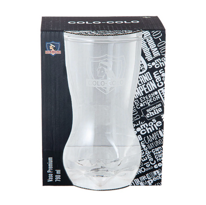 Vaso 790ml Botella Cortada Colo Colo