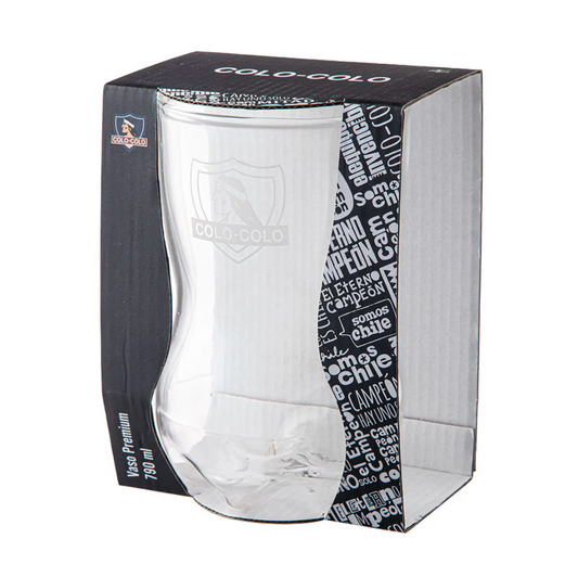 Vaso 790ml Botella Cortada Colo Colo