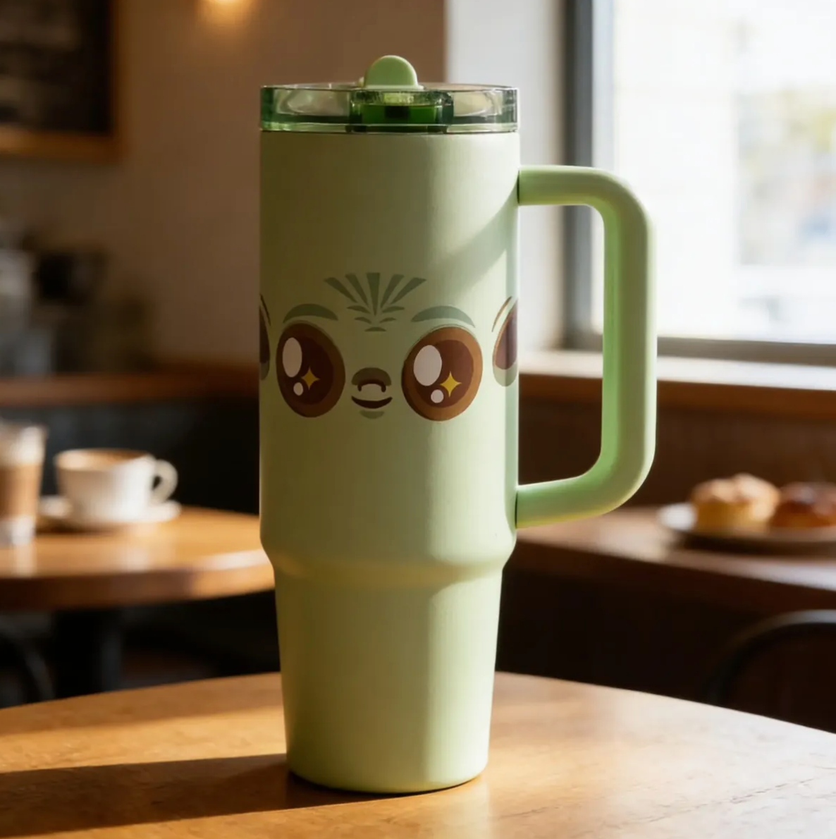 Mug Termico 30 Oz Grogu Star Wars Yoda 900ml
