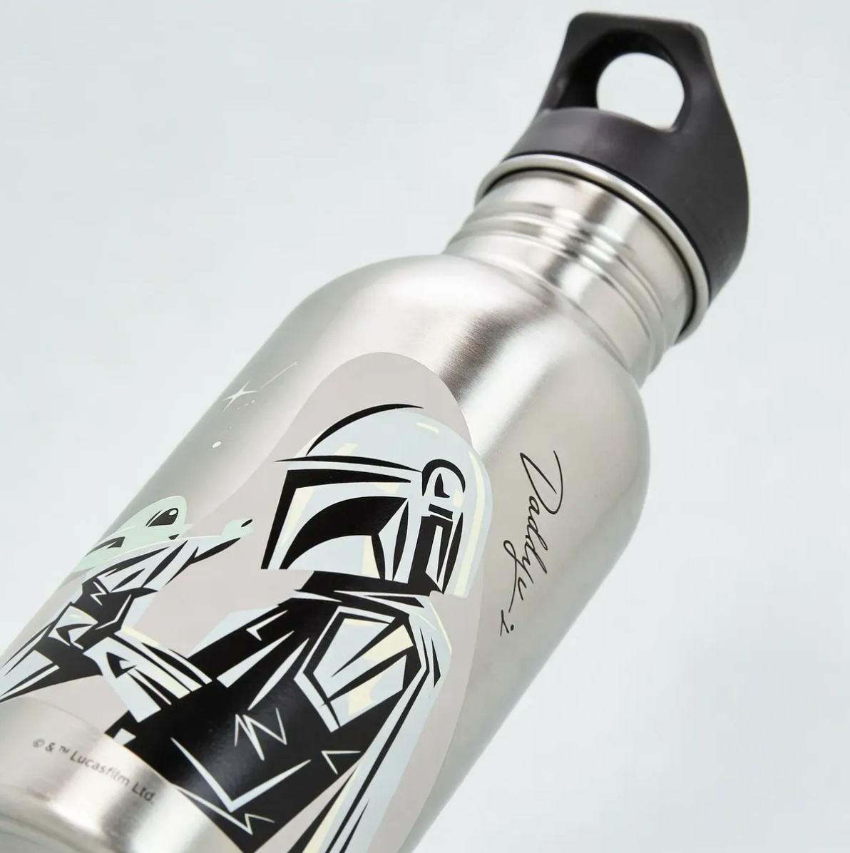Botella Metálica 600ml Star Wars Yoda