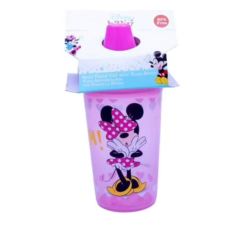 Vaso Antiderrame 300ml Minnie
