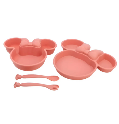 Set de Alimentacion 4 Piezas Minnie