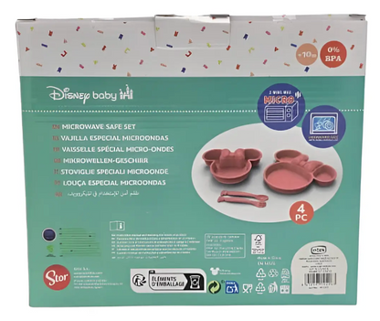 Set de Alimentacion 4 Piezas Minnie