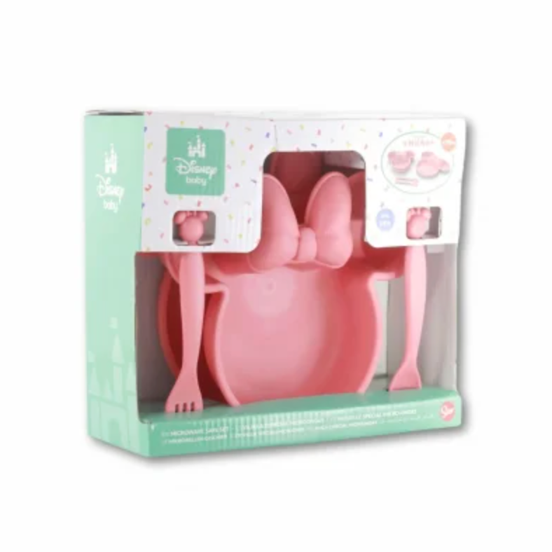 Set de Alimentacion 4 Piezas Minnie