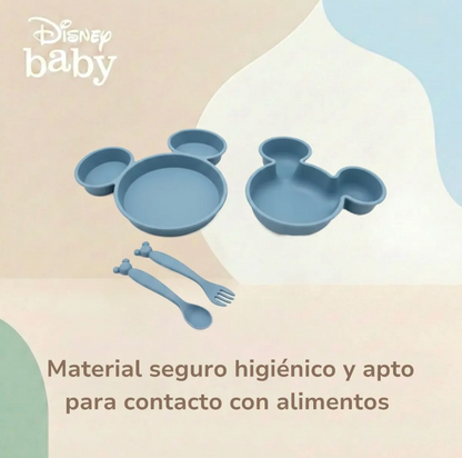 Set de Alimentacion 4 Piezas Mickey