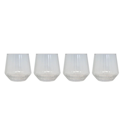 Set 4 Vasos 370ML Zaphire Glasso