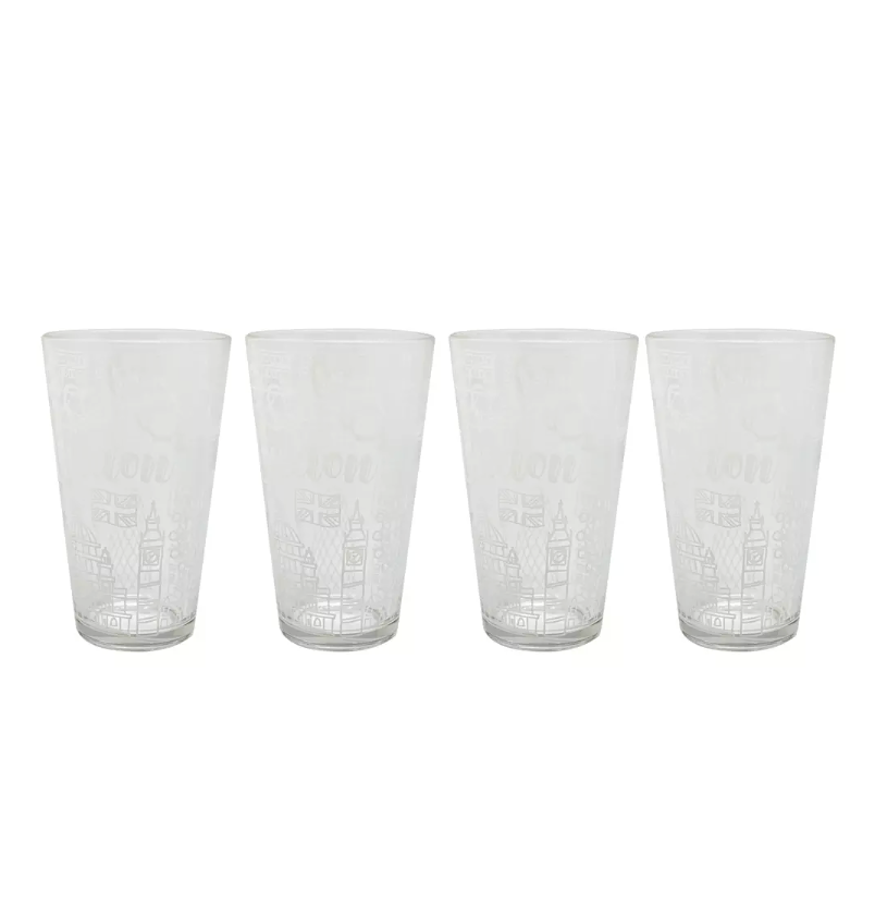 x Mayor Set 4 Vasos City Collection Glasso