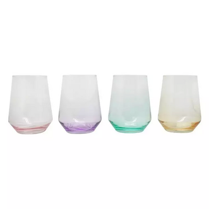 x Mayor Set 4 Vasos Color Glasso