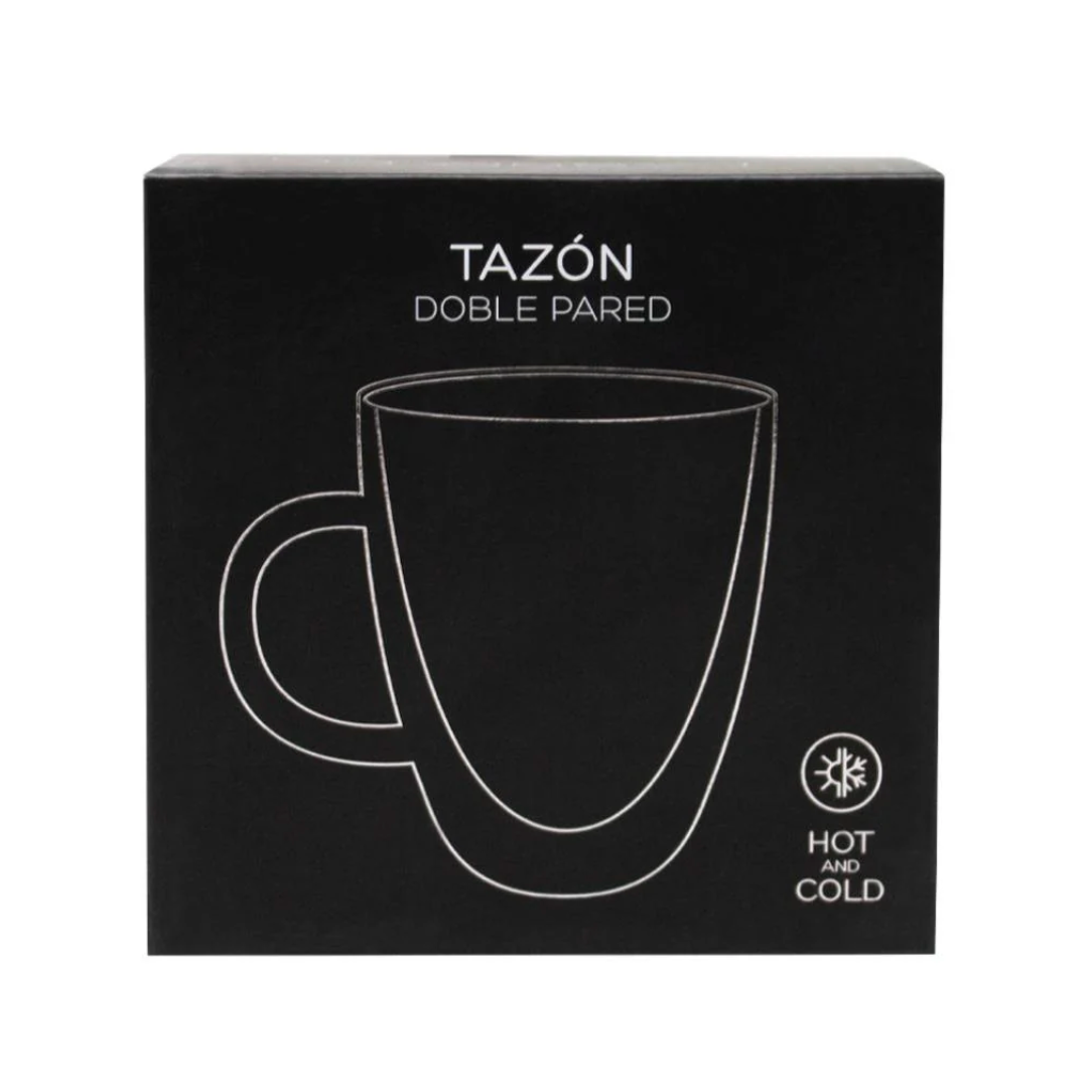 x Mayor Tazon Vidrio D. Pared 470ml Glasso