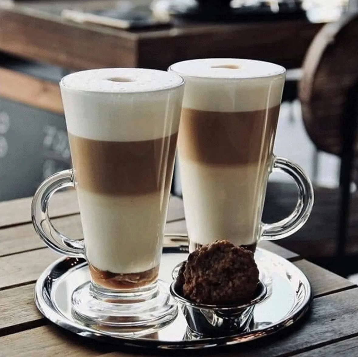 x Mayor Set 2 Latte Cup Glasso