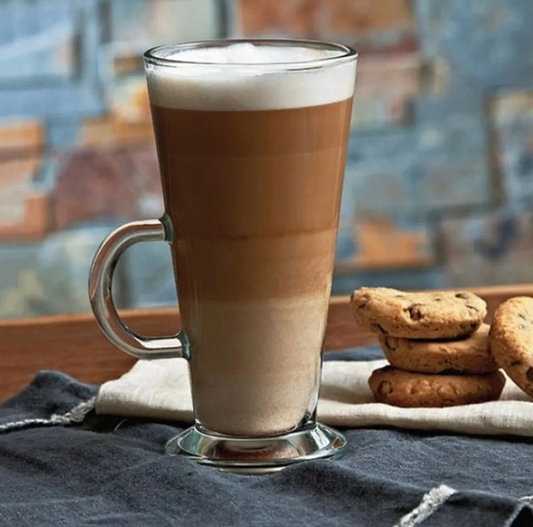 Set 2 Latte Cup Glasso