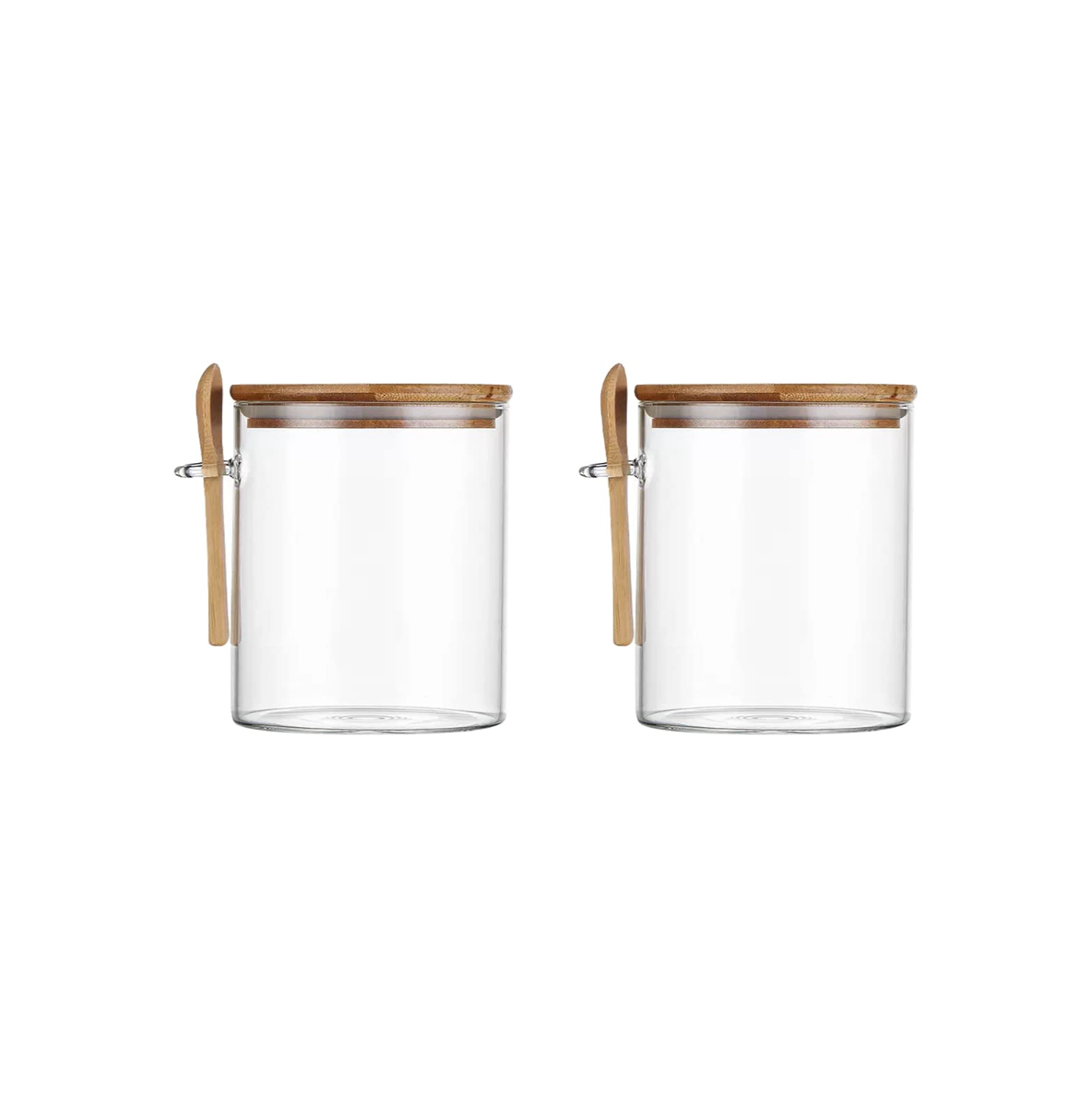 Set 2 Canister Redondos Glasso