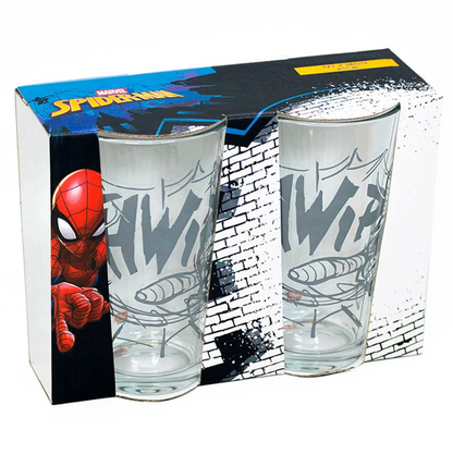 Set 2 Vasos Spiderman
