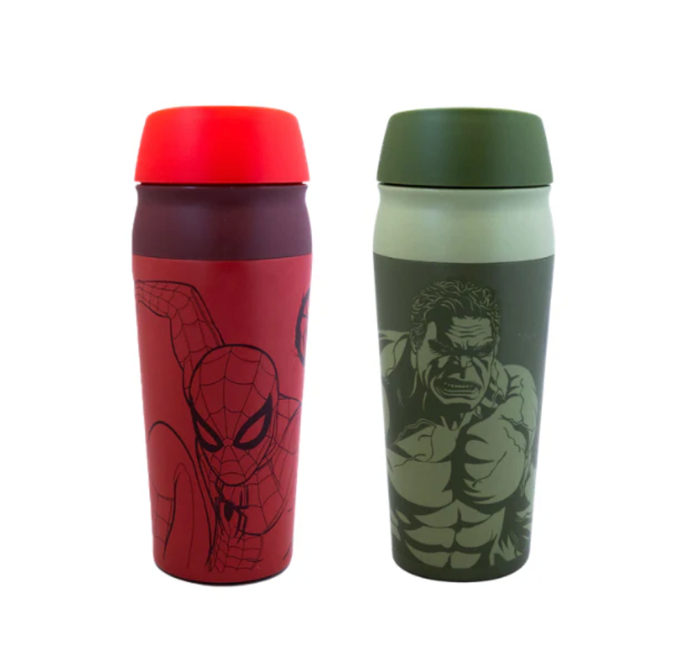 x Mayor Mug Boton Spiderman