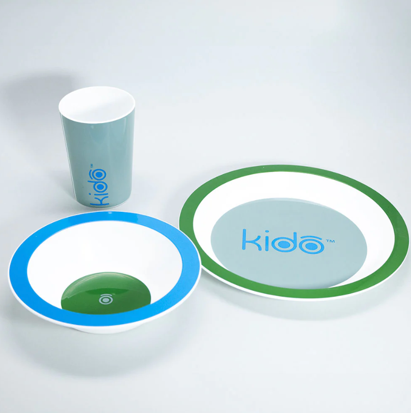 Set Desayuno 3 Pcs Kido Gris