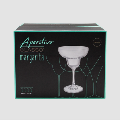x Mayor Set 4 Copas Margarita Glasso