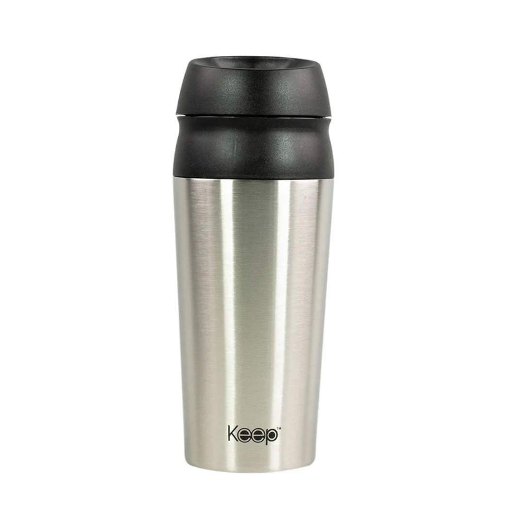 Mug Boton Value Keep Negro