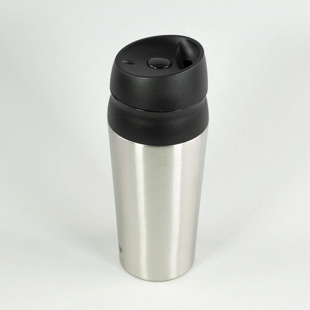 Mug Boton Value Keep Negro