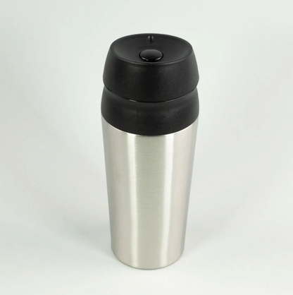 Mug Boton Value Keep Negro