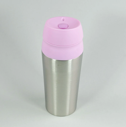 Mug Boton Value Keep Rosa