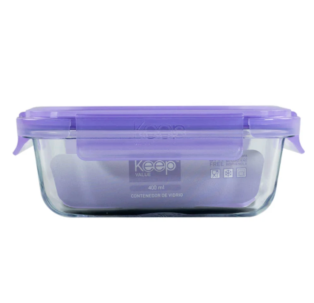 Hermetico Rectangular Keep Value 400ml