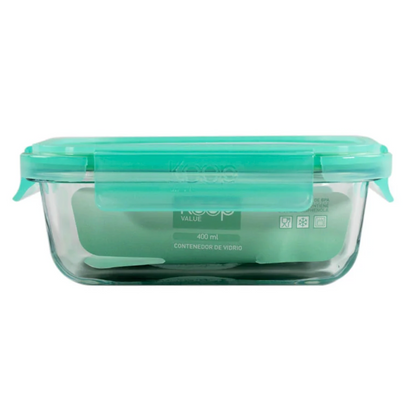 Hermetico Rectangular Keep Value 400ml