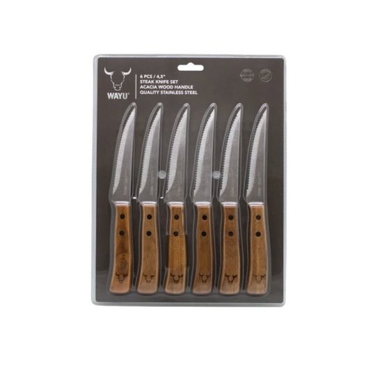 Set Cuchillos Prm 6 Pcs Wayu