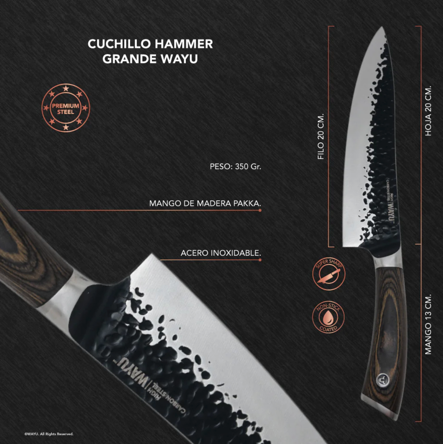 Cuchillo Hammer Grande Wayu