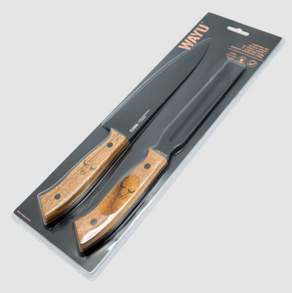 Set Cuchillo +  Tenedor Prm Wayu