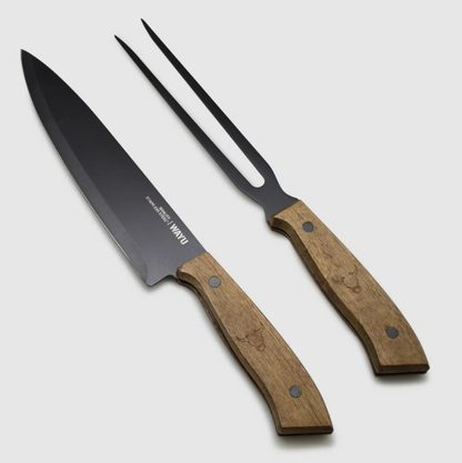 Set Cuchillo +  Tenedor Prm Wayu