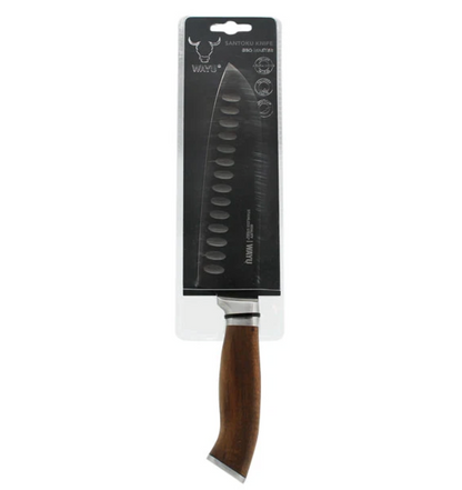 Cuchillo Santoku Wayu