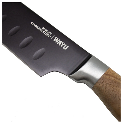 Cuchillo Santoku Wayu