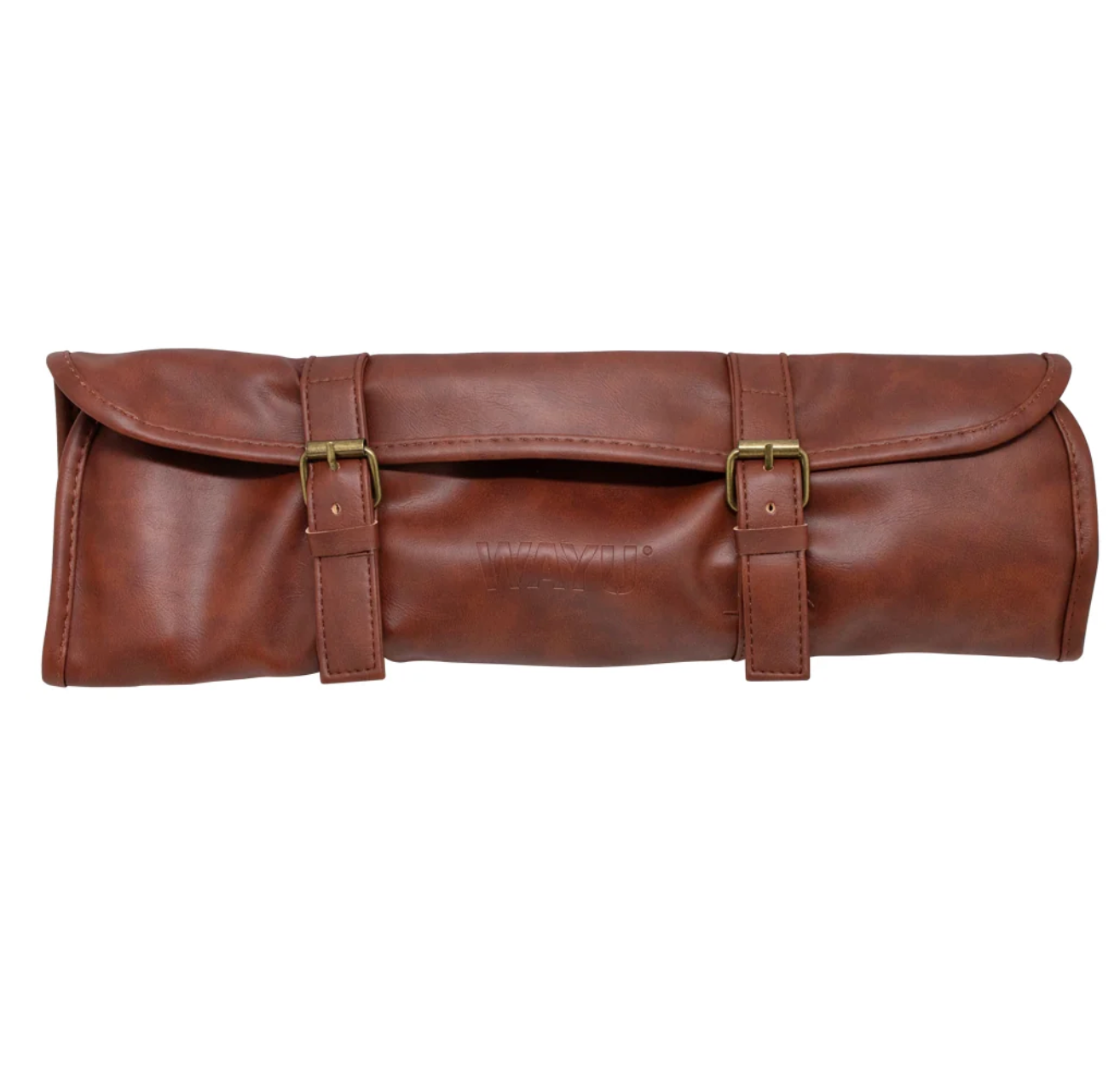 Set Parrillero Cuero Premium Cuchillo Wayu
