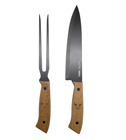 Set Tabla Cuchillo Tenedor Prm Wayu