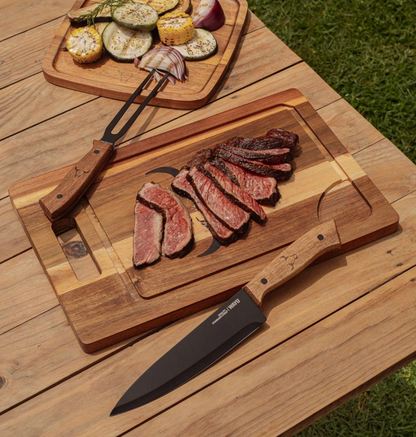 Set Tabla Cuchillo Tenedor Prm Wayu