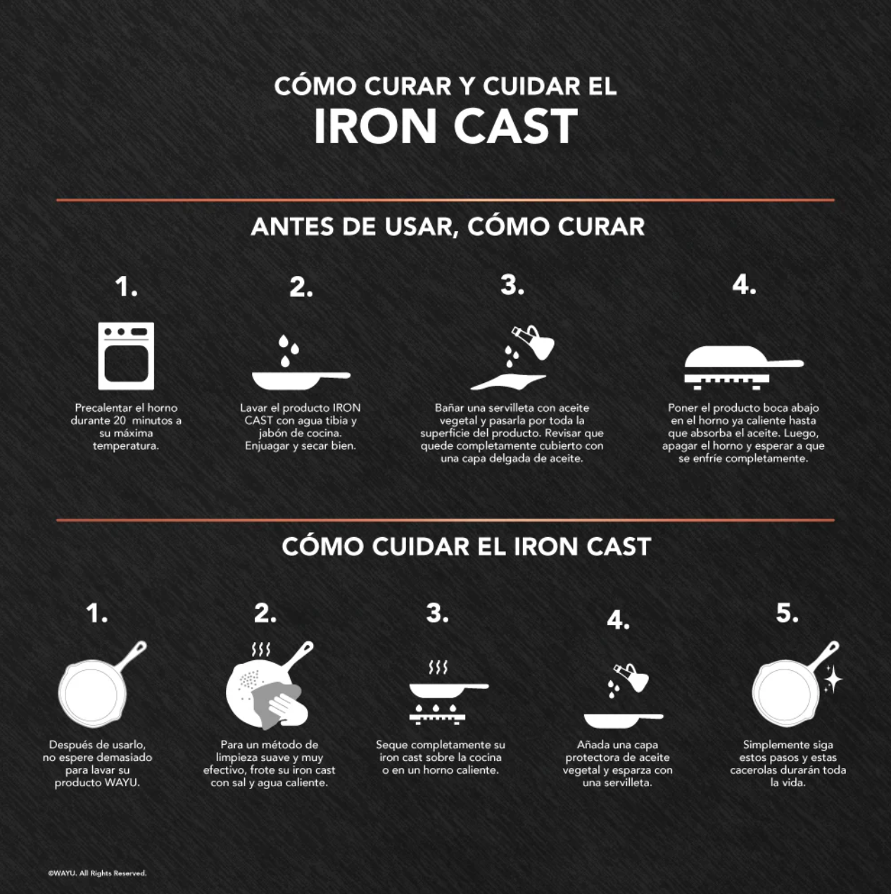 Sarten Cuadrado Wayu Iron Cast