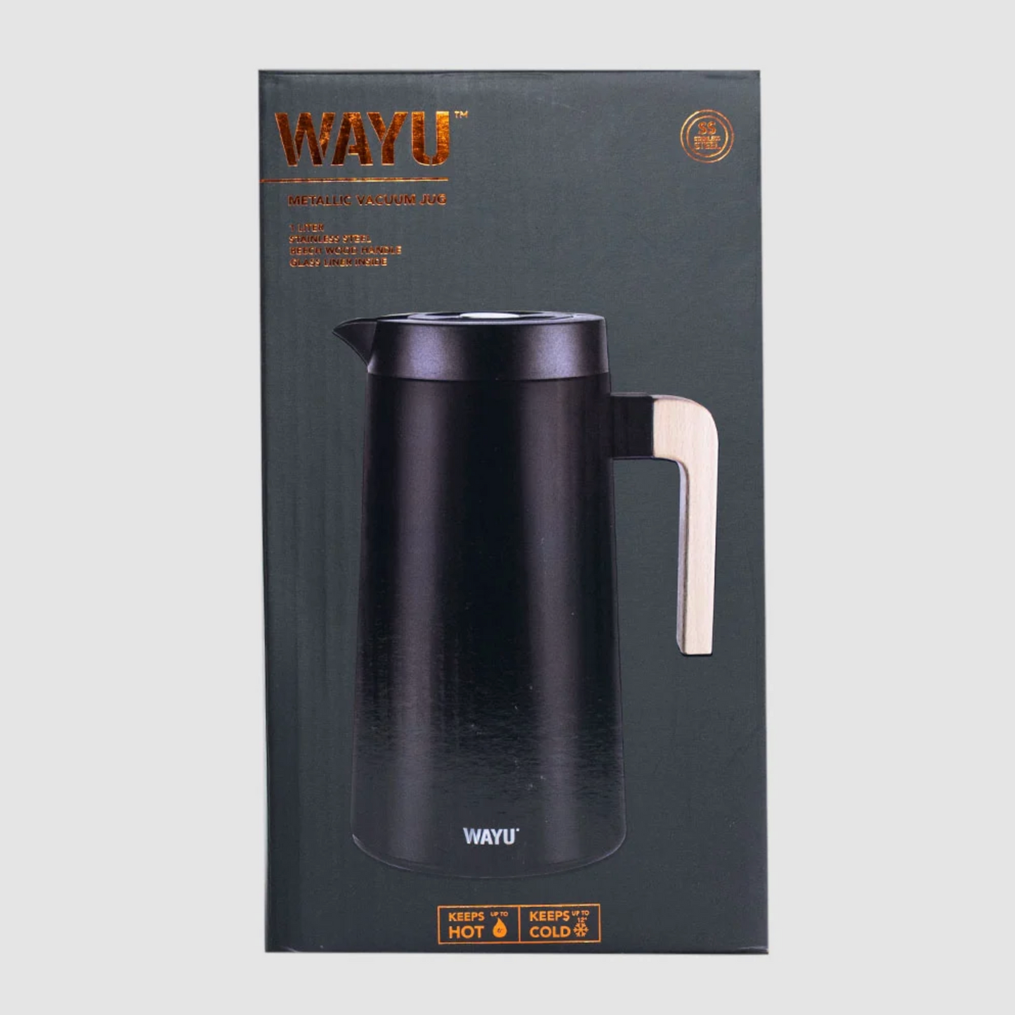 Jarra Metalica 1 Litro Wayu