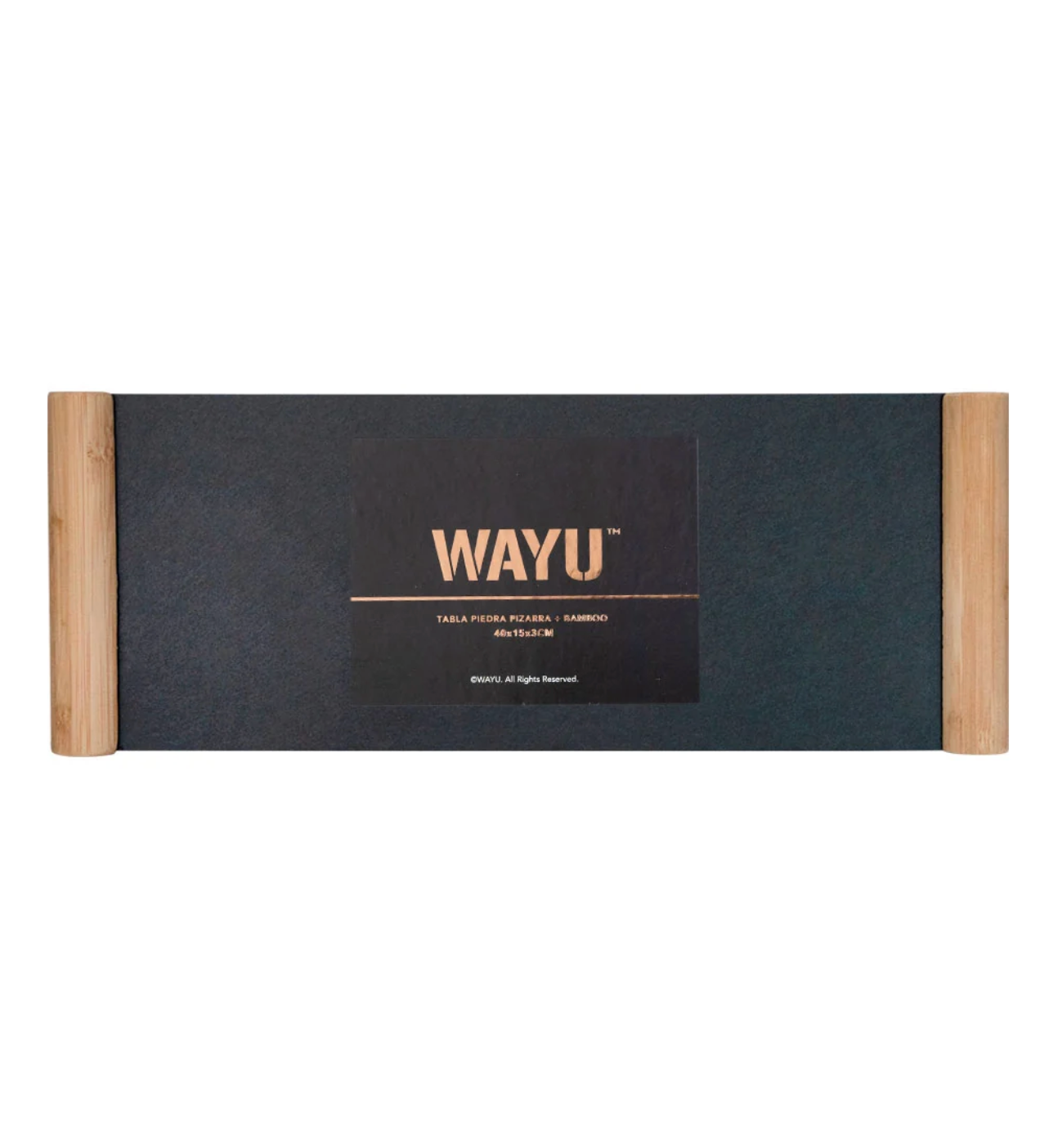 Tabla Piedra Pizarra 40 Cm Wayu