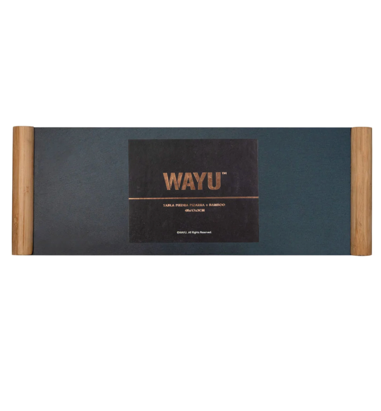 Tabla Piedra Pizarra 48 Cm Wayu