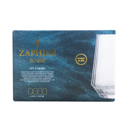 Set 4 Vasos 410ML Zaphire Glasso