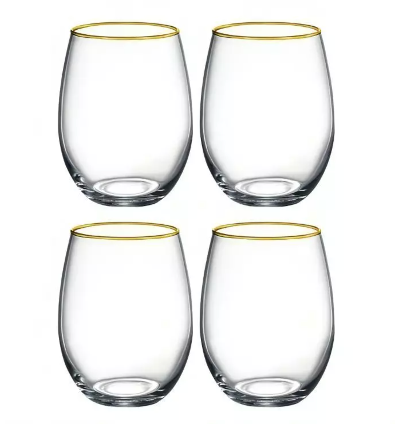 Set 4 Cocktail Glasso