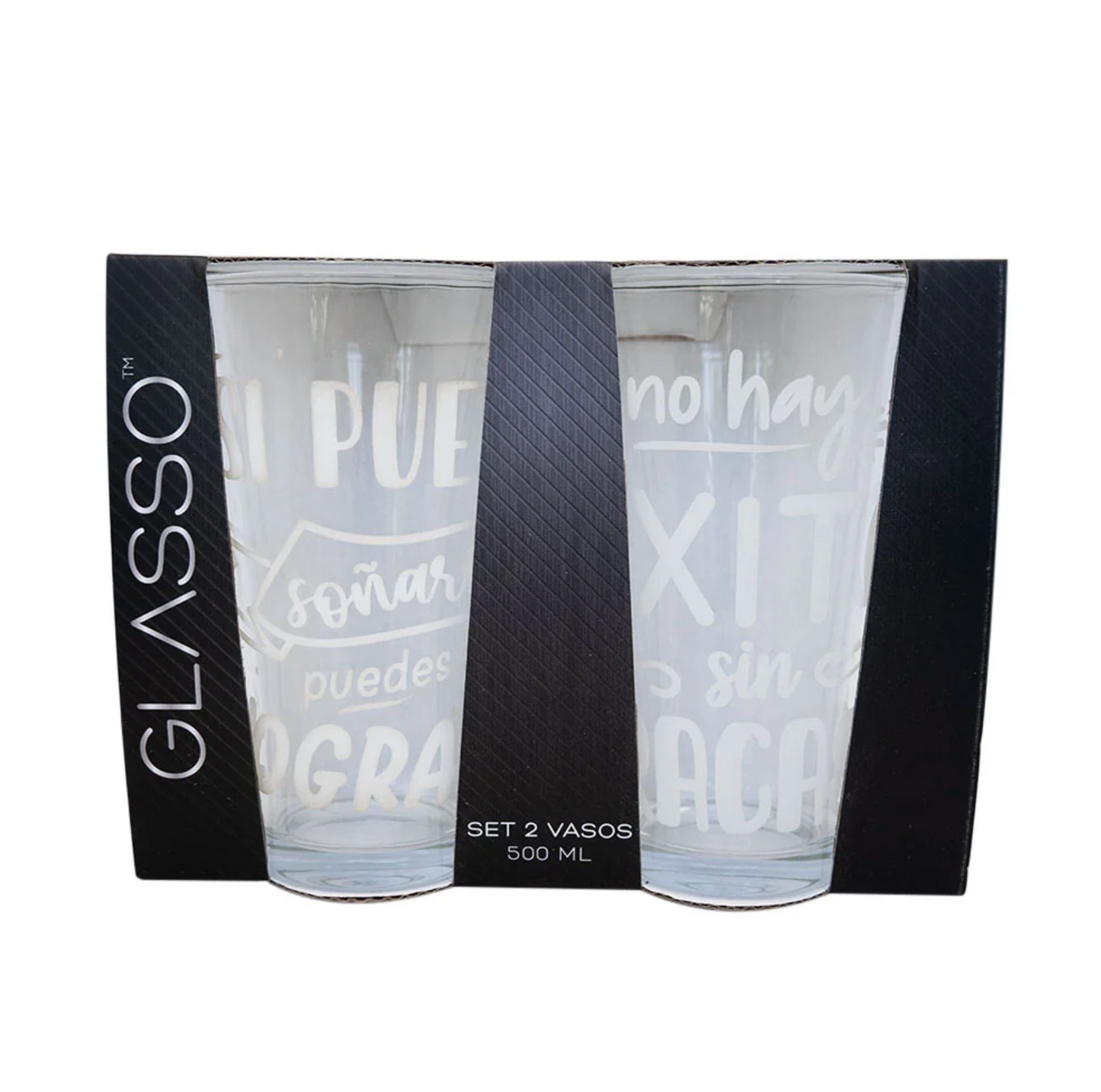 Set 2 Vasos Emotions Glasso