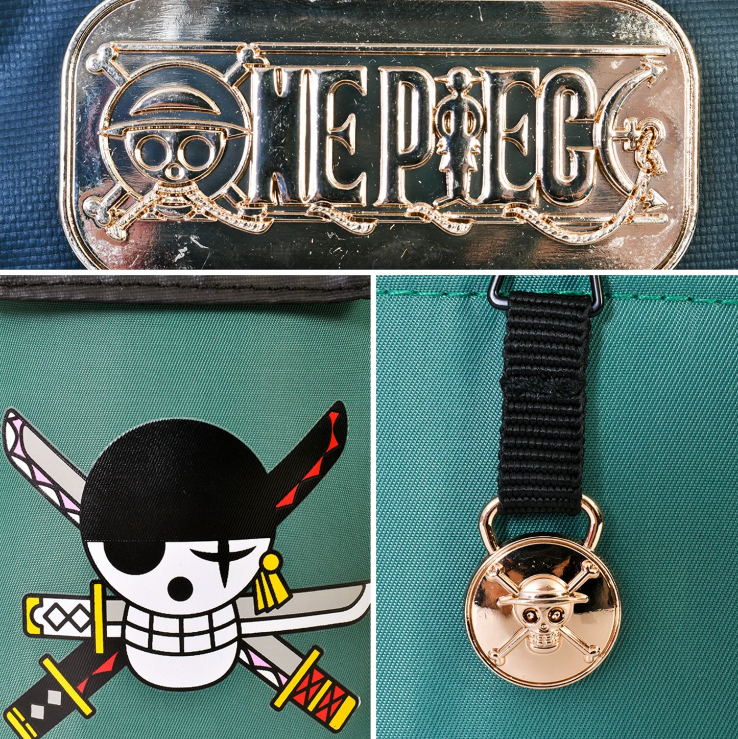 Estuche One Piece Juvenil Verde