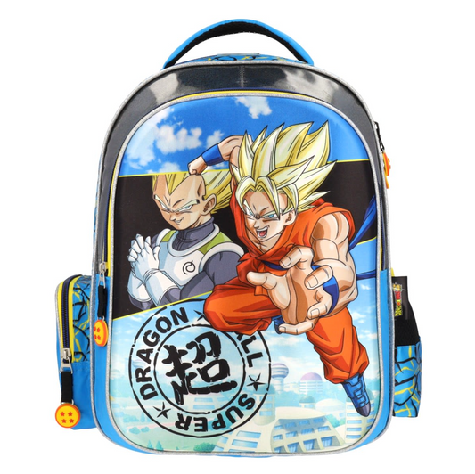 Mochila Dragon Ball Super Infantil Sayayin